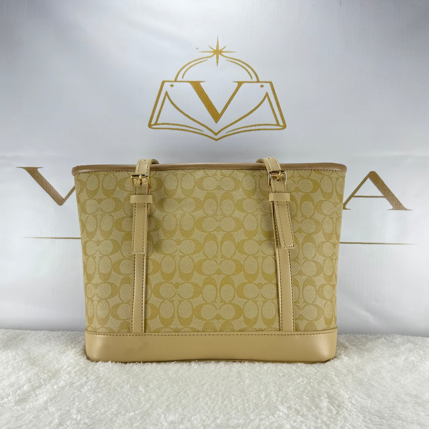 Luxury Designer Inspired Tote Bag for Women | Premium Fashion Shoulder Handbag by Vinca