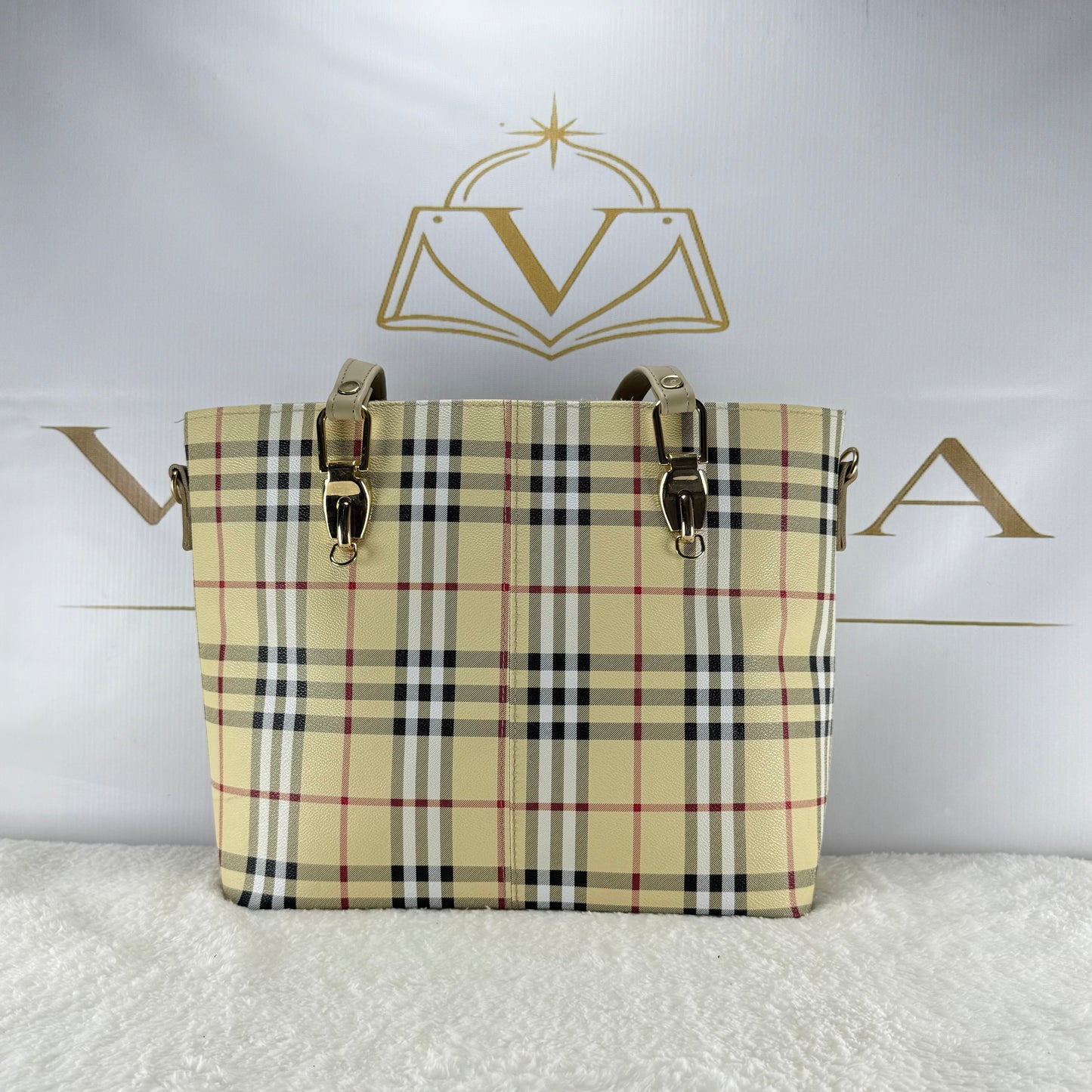 Luxury Printed Tote Bag for Women | Designer Style Shoulder Handbag by Vinca