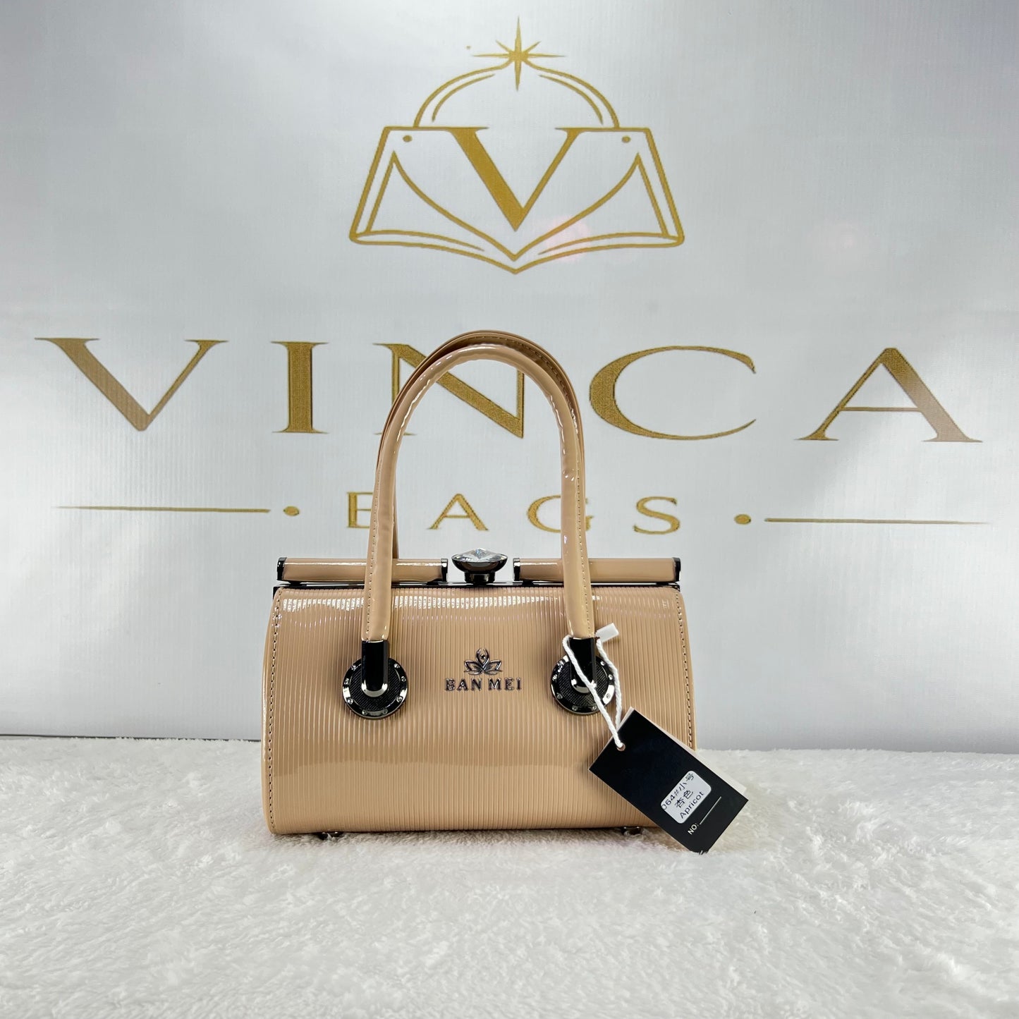 Vinca Premium Cylinder Hand Bag | Elegant Luxury Women’s Purse