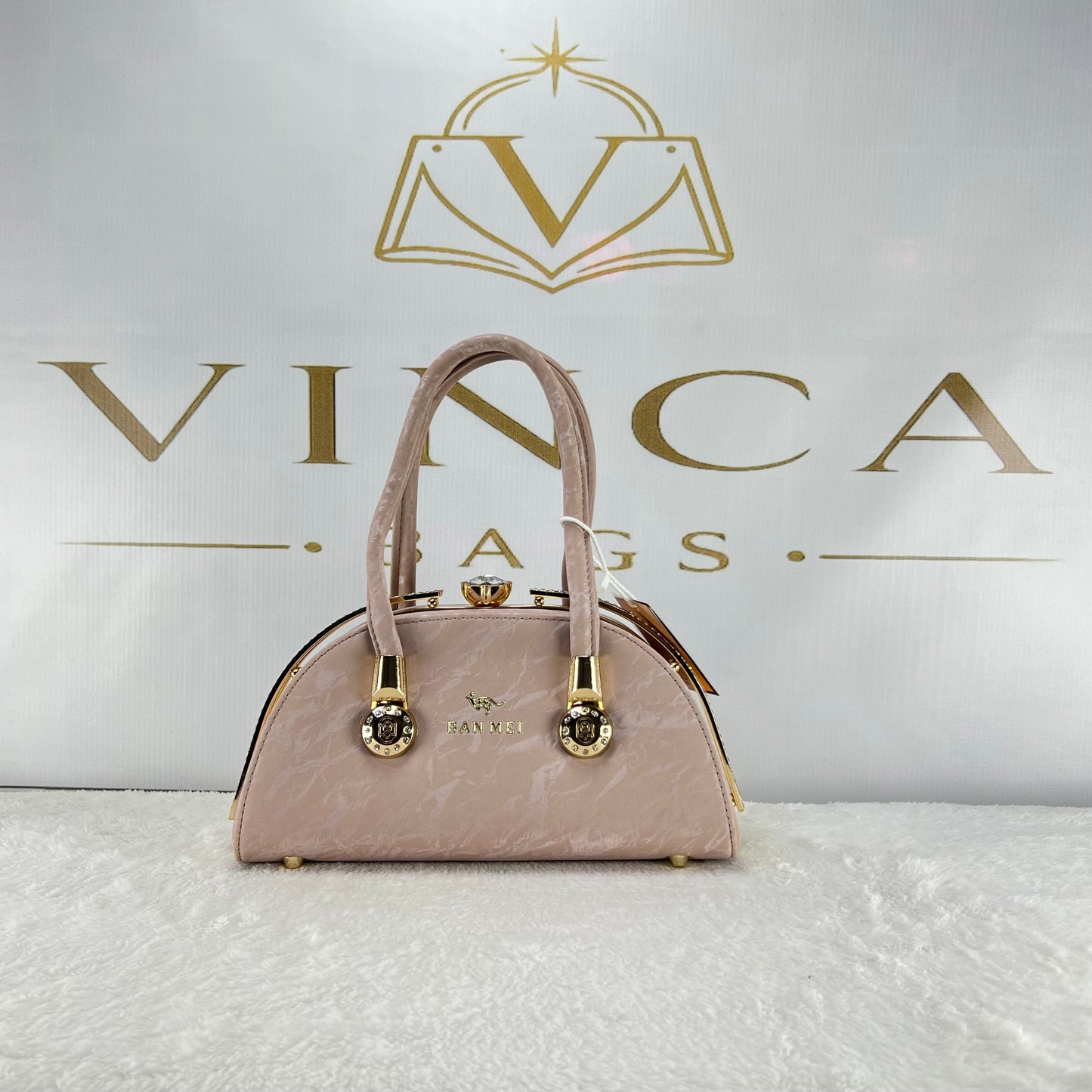 Vinca Luxury Half Moon Hand Bag | Elegant Women’s Premium Fashion Purse