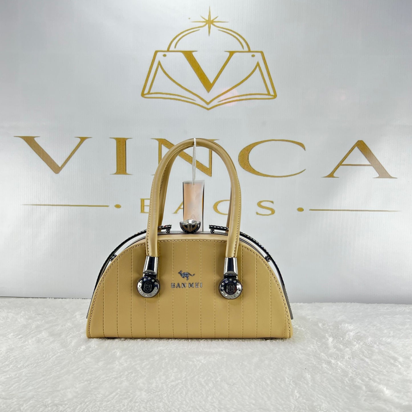Vinca Luxury Half Moon Hand Bag | Elegant Women’s Premium Fashion Purse