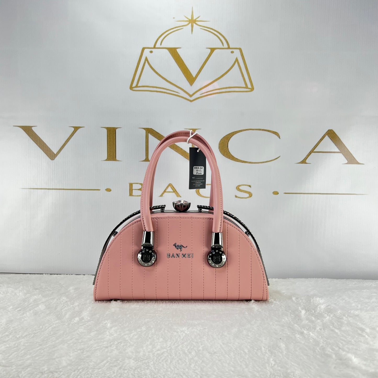Vinca Luxury Half Moon Hand Bag | Elegant Women’s Premium Fashion Purse
