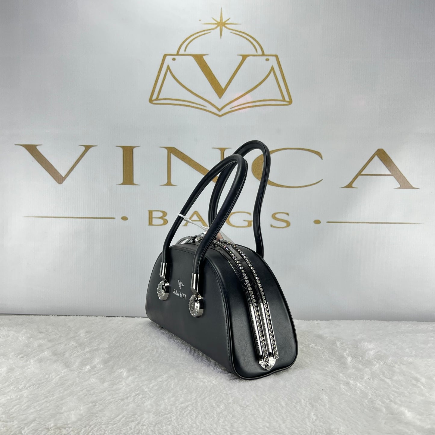 Vinca Luxury Half Moon Hand Bag | Elegant Women’s Premium Fashion Purse