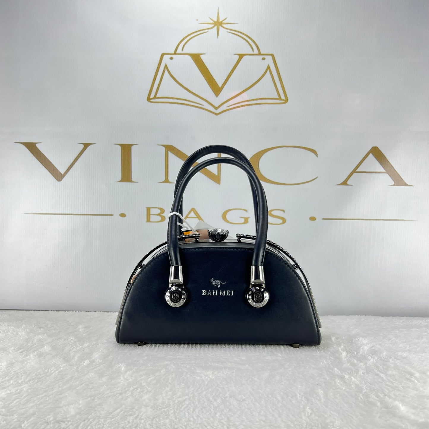 Vinca Luxury Half Moon Hand Bag | Elegant Women’s Premium Fashion Purse