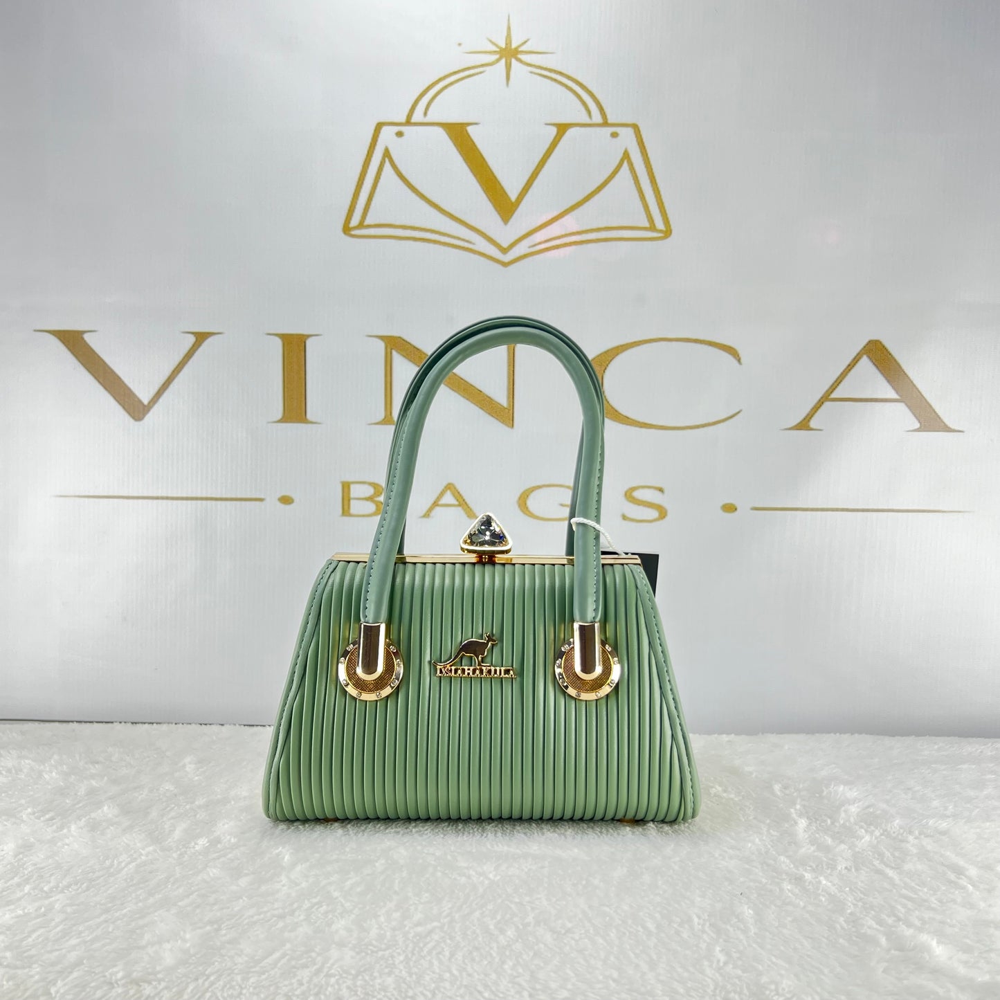 Vinca Luxury Pleated Mini Hand Bag | Elegant Women’s Shoulder & Crossbody Bag