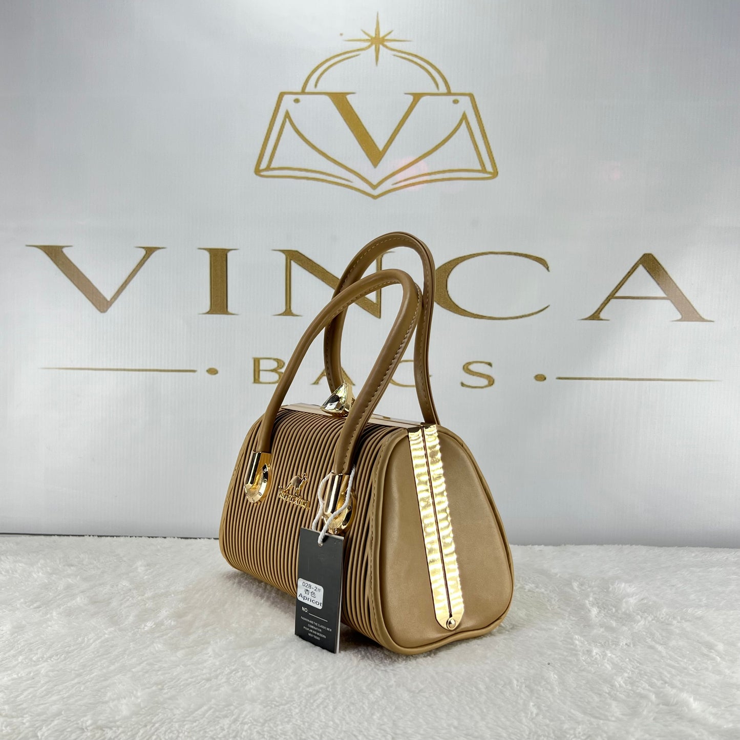Vinca Luxury Pleated Mini Hand Bag | Elegant Women’s Shoulder & Crossbody Bag