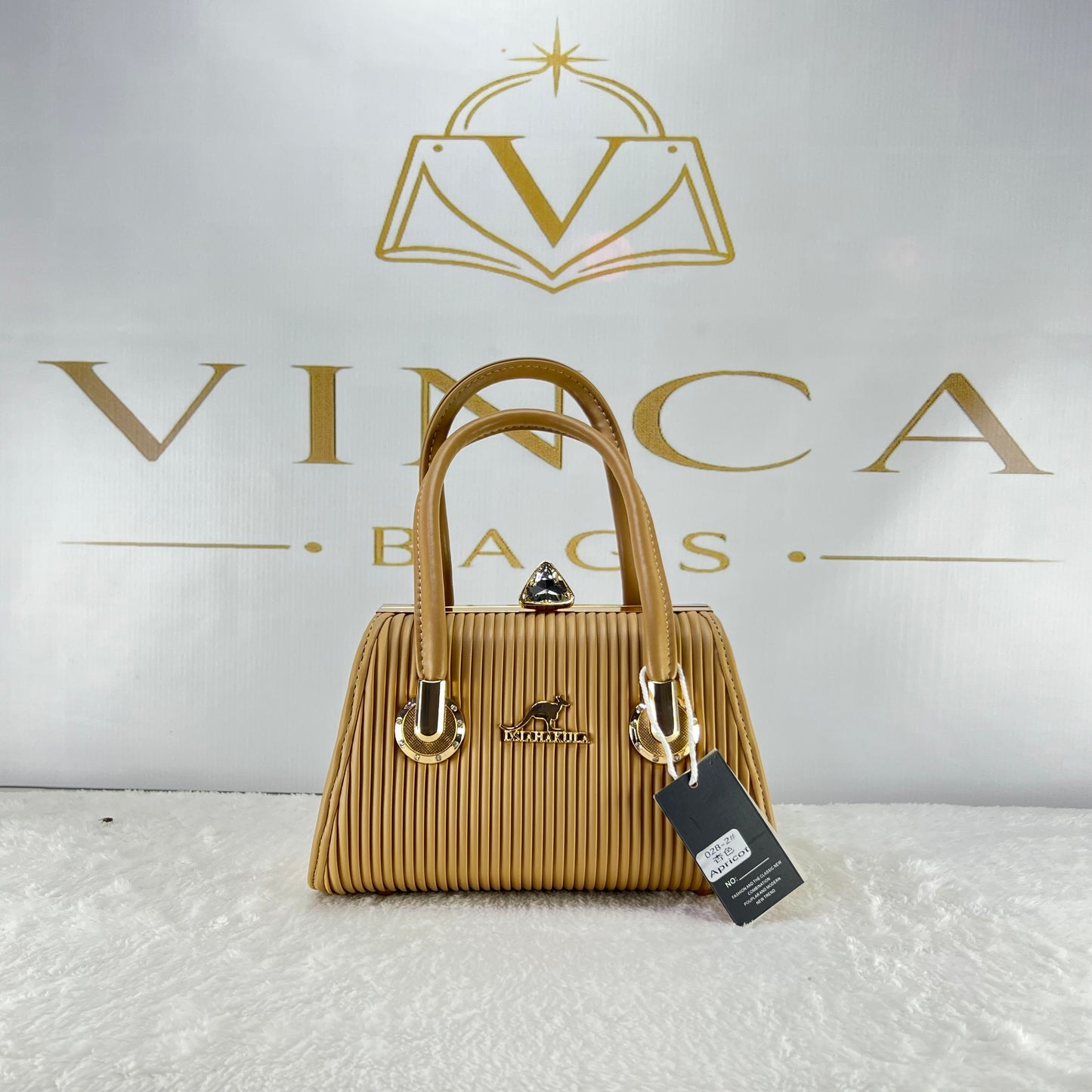 Vinca Luxury Pleated Mini Hand Bag | Elegant Women’s Shoulder & Crossbody Bag