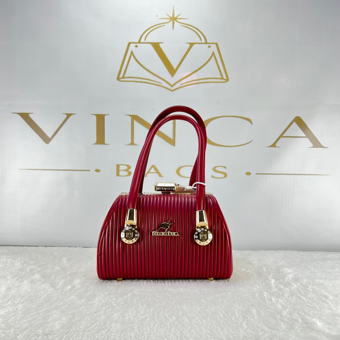 Vinca Pleated Luxury Mini Hand Bag | Elegant Shoulder & Crossbody Bag for Women