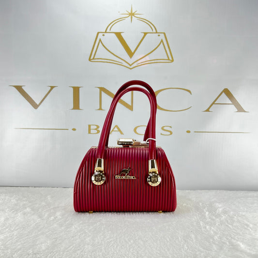 Vinca Pleated Luxury Mini Hand Bag | Elegant Shoulder & Crossbody Bag for Women