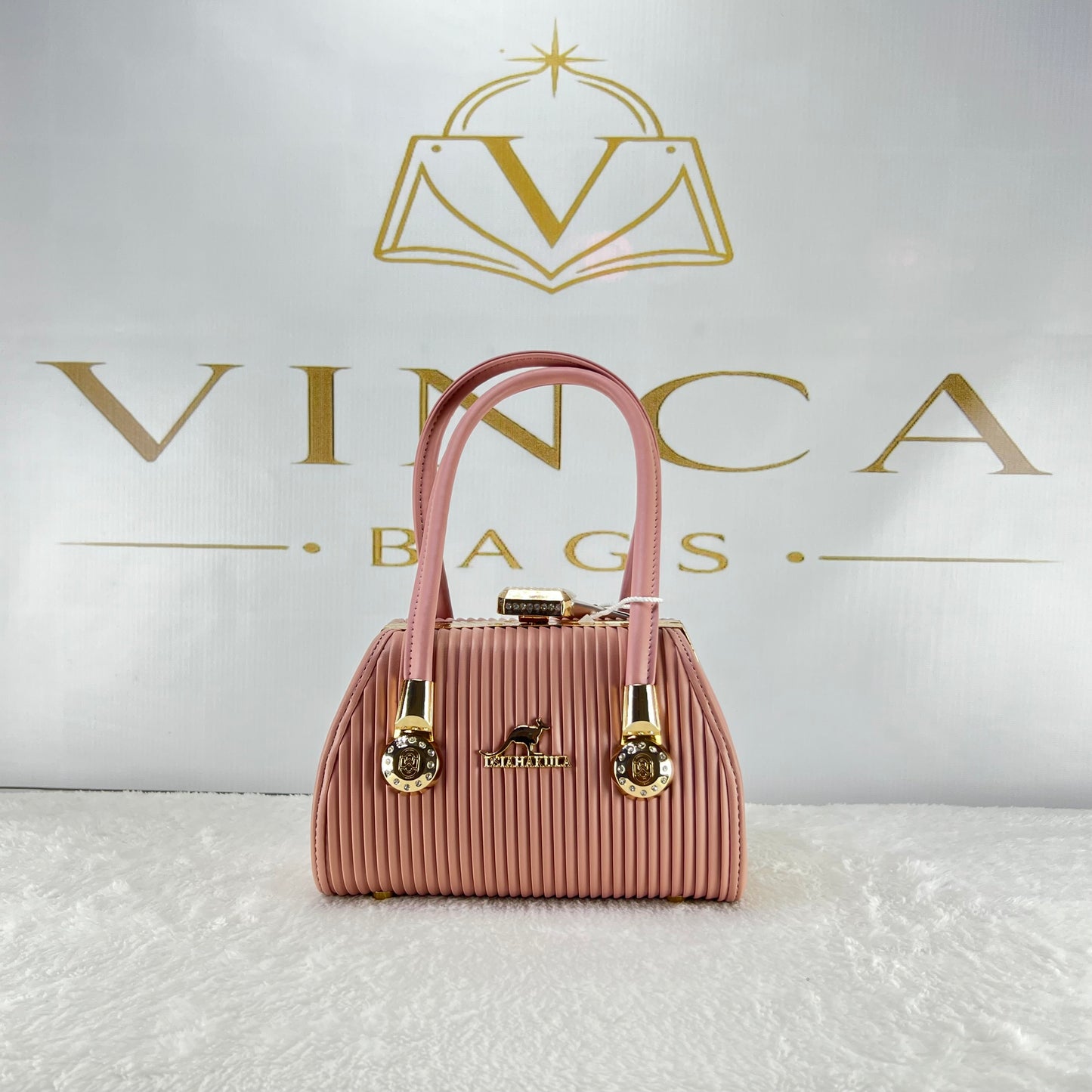 Vinca Pleated Luxury Mini Hand Bag | Elegant Shoulder & Crossbody Bag for Women