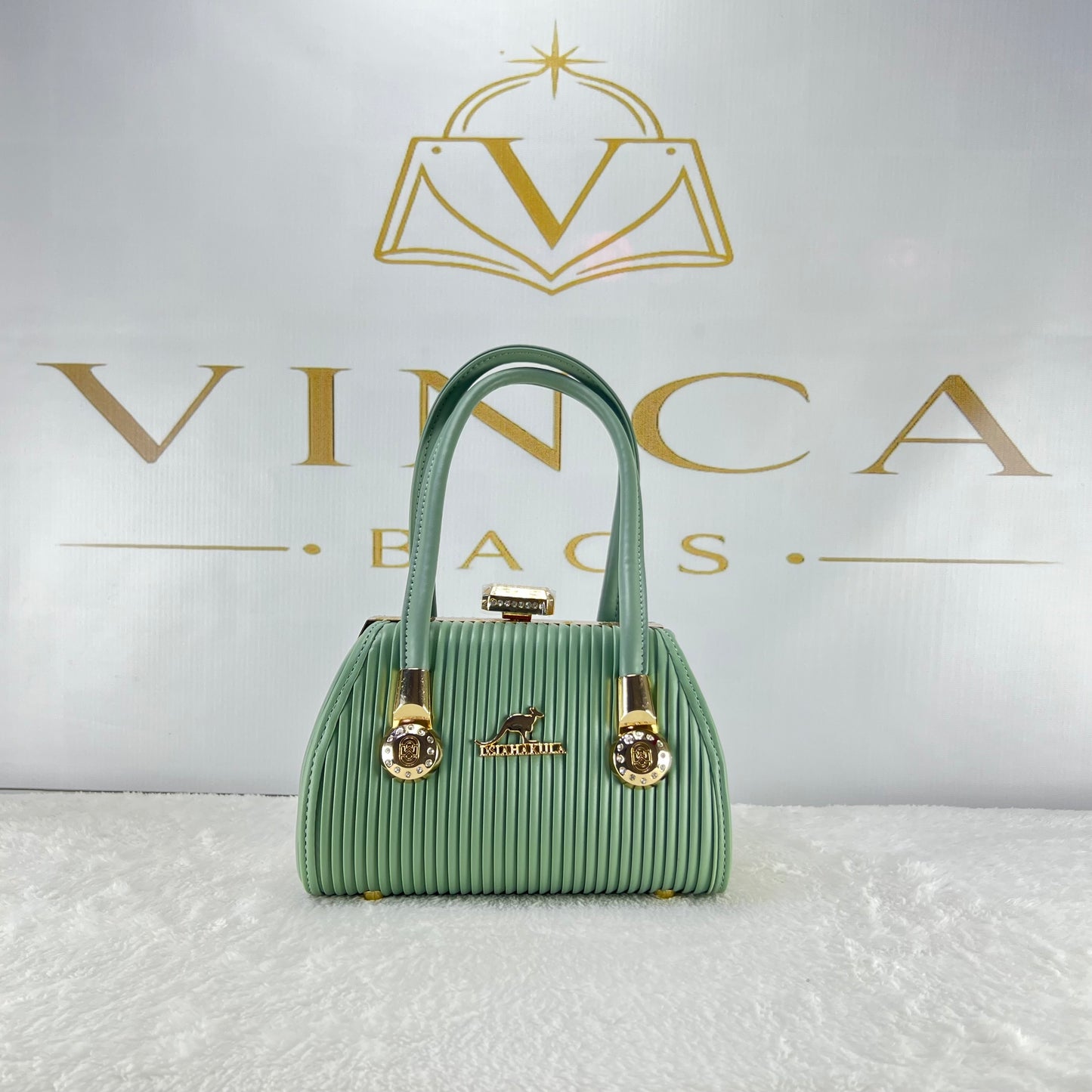 Vinca Pleated Luxury Mini Hand Bag | Elegant Shoulder & Crossbody Bag for Women