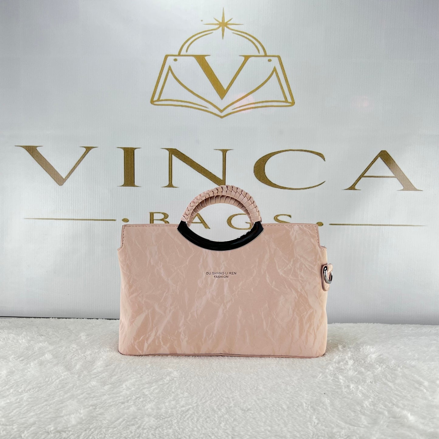 Vinca Vintage Crinkle Luxury Hand Bag | Elegant Shoulder & Crossbody Bag for Women