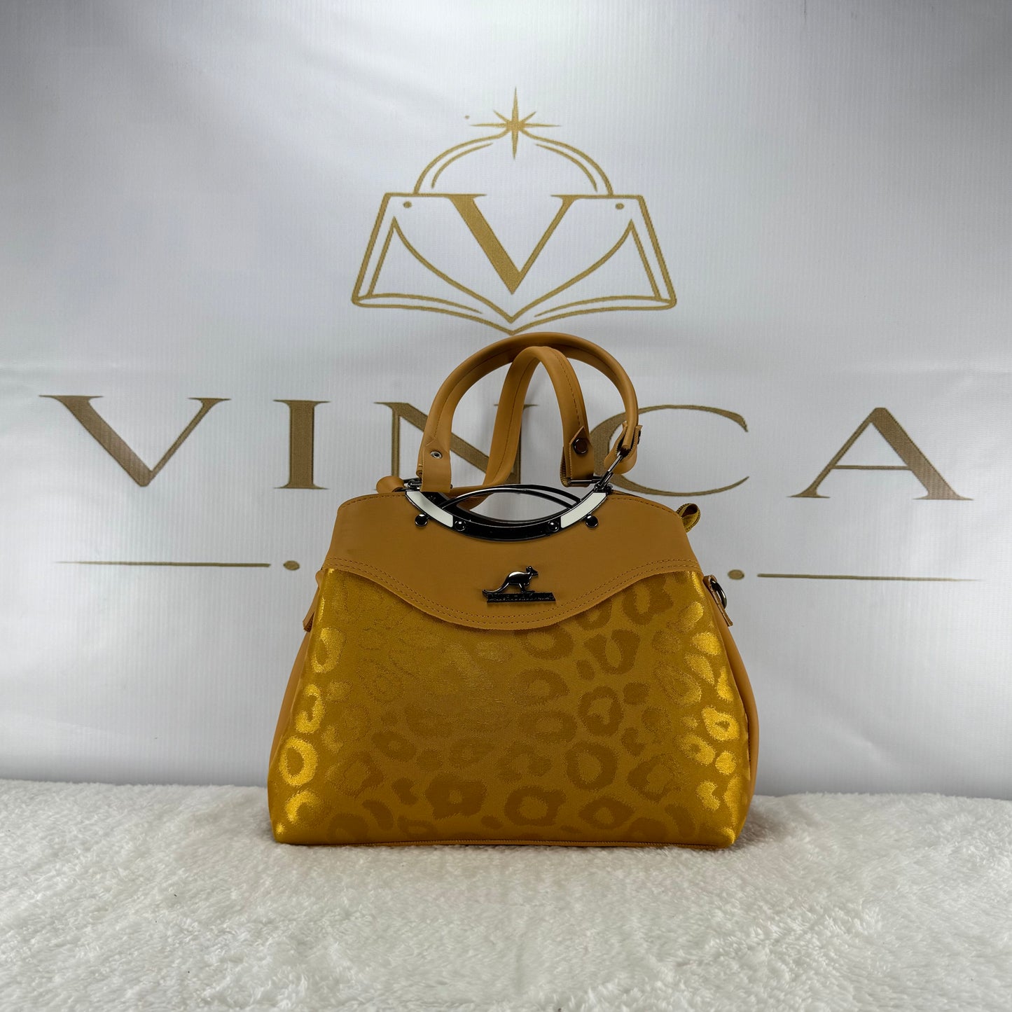Luxury Leopard Print Women Handbag | Elegant Fashion Shoulder & Tote Bag