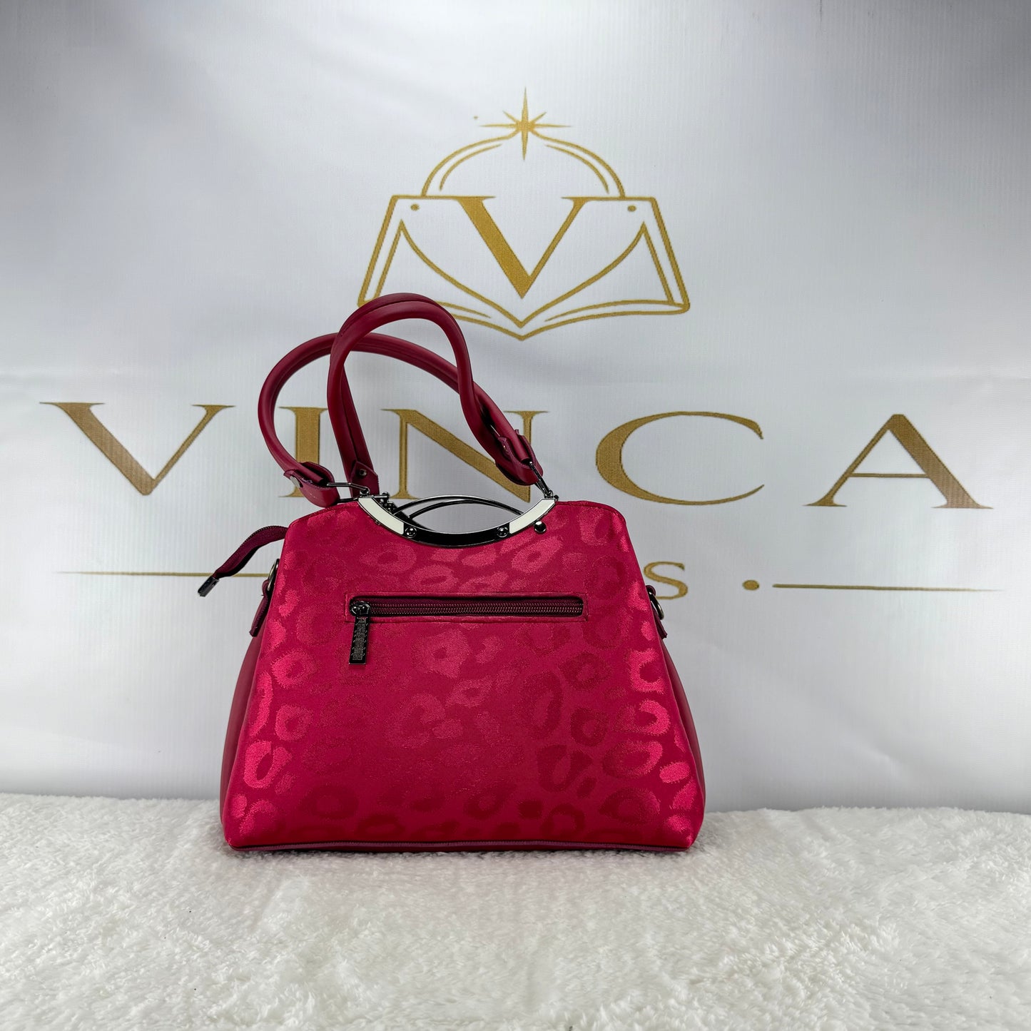 Luxury Leopard Print Women Handbag | Elegant Fashion Shoulder & Tote Bag