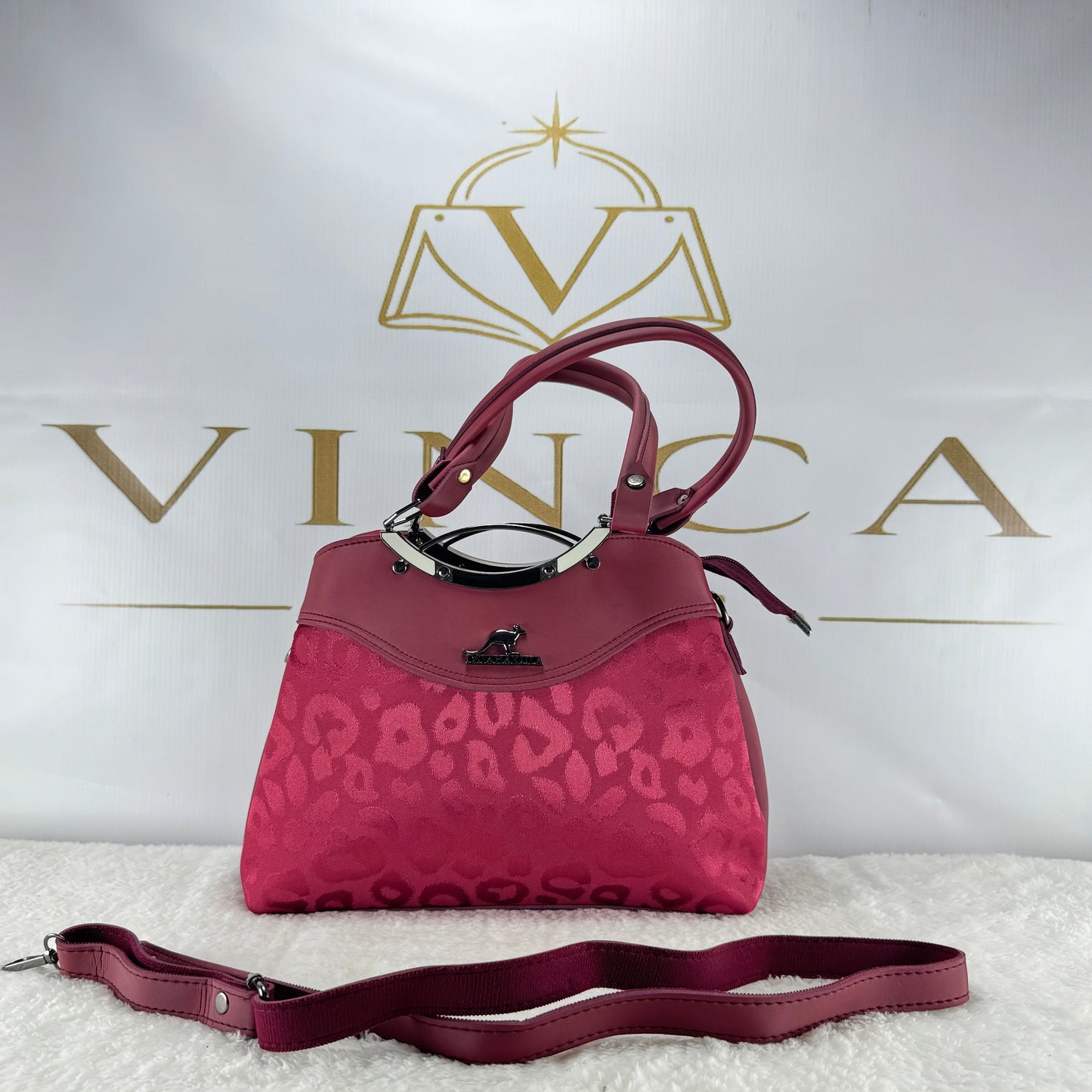 Luxury Leopard Print Women Handbag | Elegant Fashion Shoulder & Tote Bag