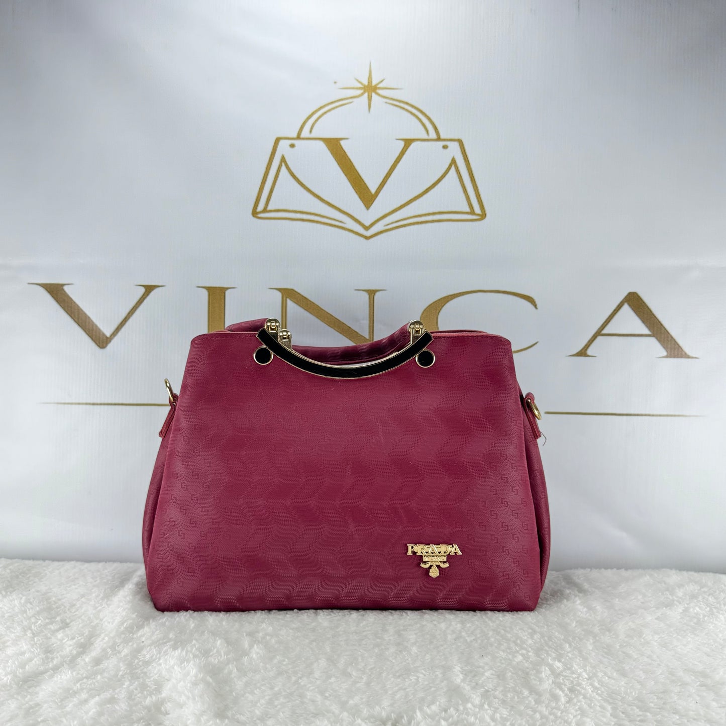 Luxury Metal Handle Tote Bag for Women | Elegant Shoulder & Handbag