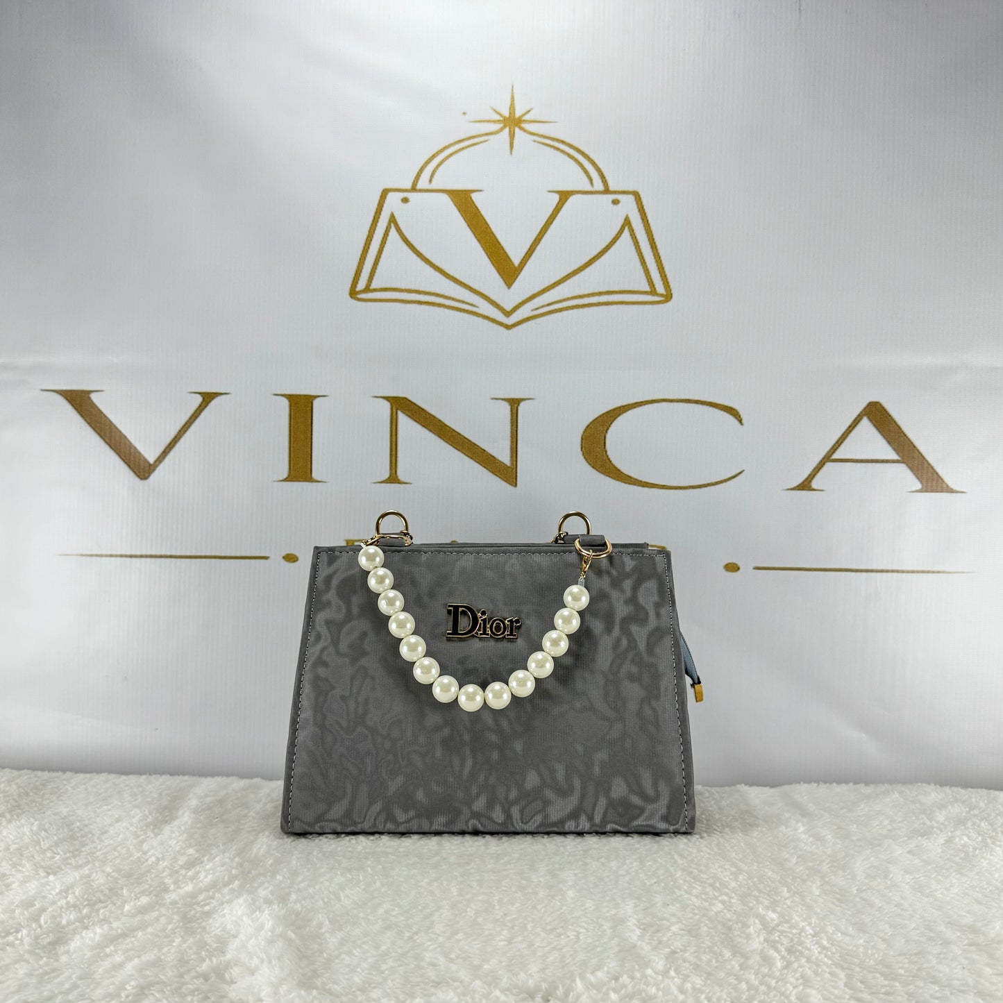 Elegant Pearl Handle Tote Bag for Women | Luxury Party & Formal Handbag