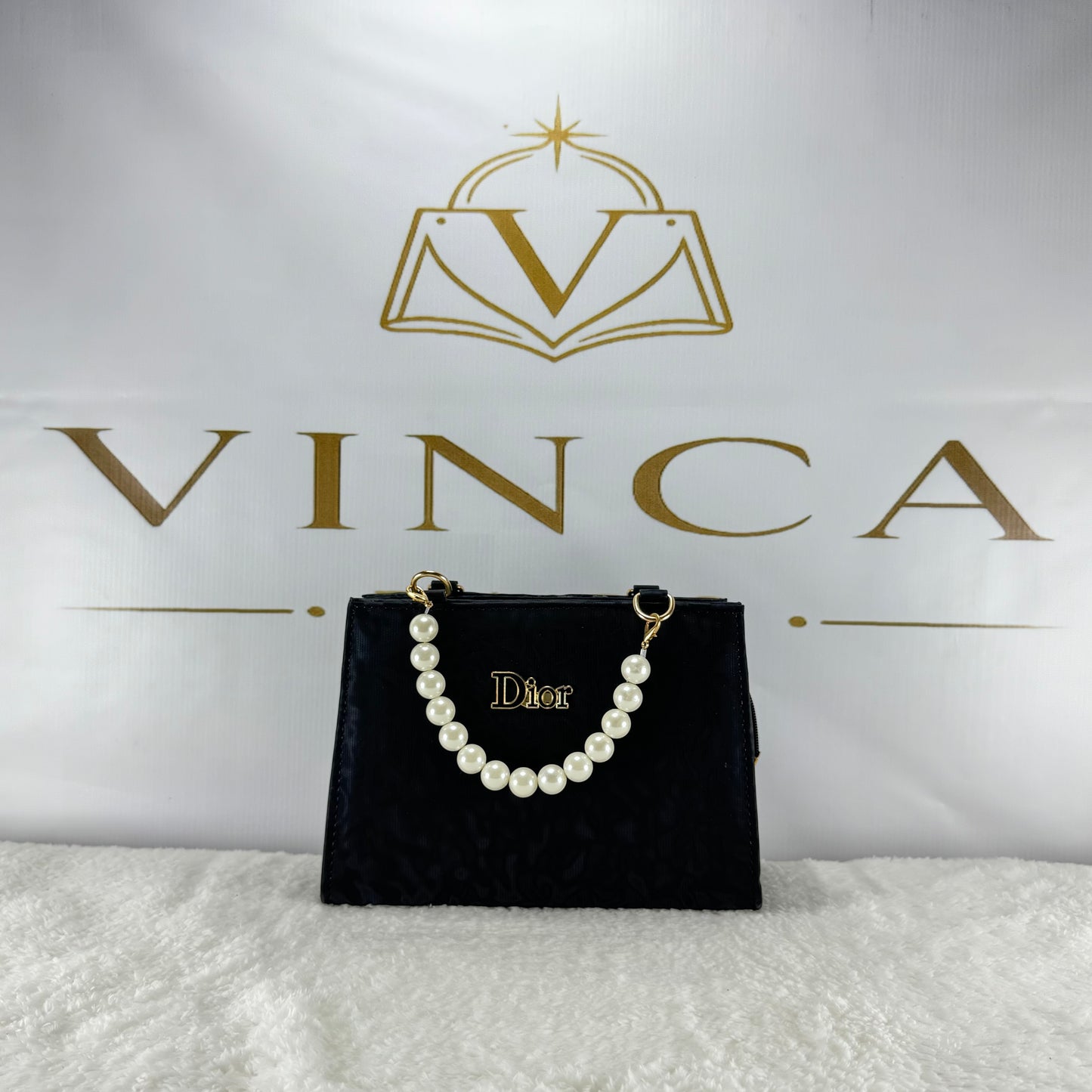 Elegant Pearl Handle Tote Bag for Women | Luxury Party & Formal Handbag