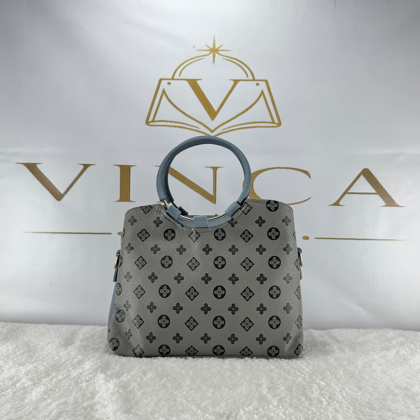 Luxury Bow Handbag for Women | Elegant Printed Designer Style Tote Bag