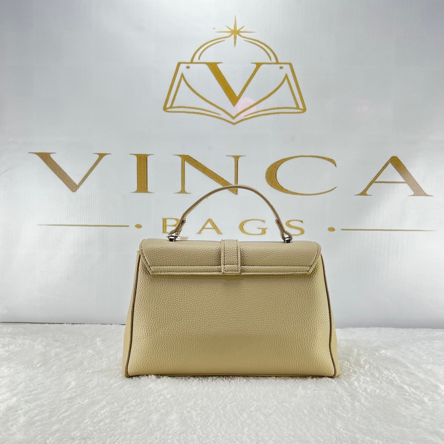 Vinca Luxury Structured Crossbody Bag | Elegant Women Handbag