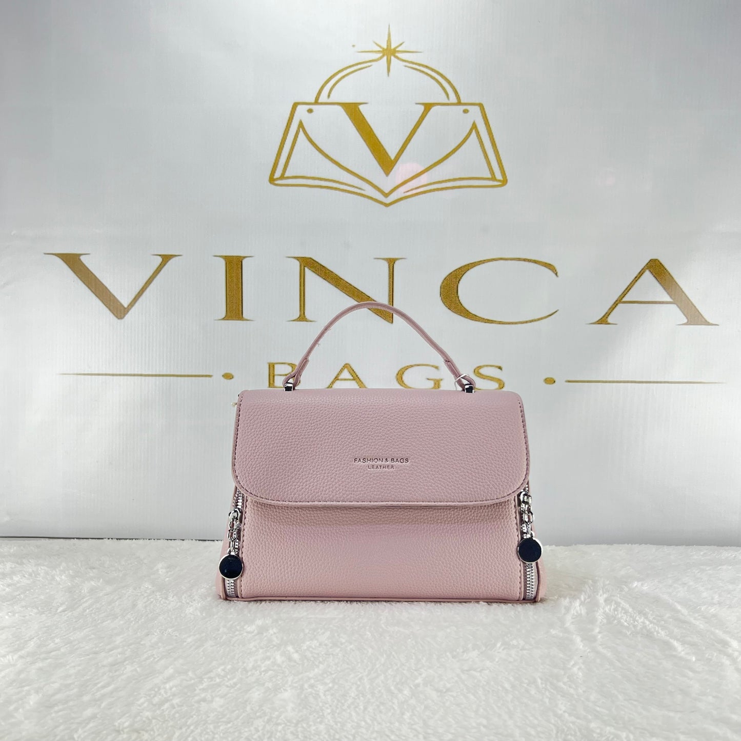 Vinca Elegant Leather Crossbody Handbag | Luxury Women Shoulder Bag