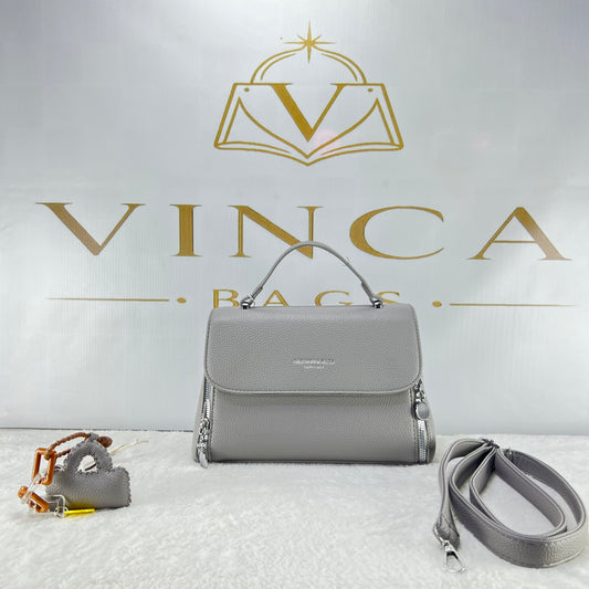Vinca Elegant Leather Crossbody Handbag | Luxury Women Shoulder Bag