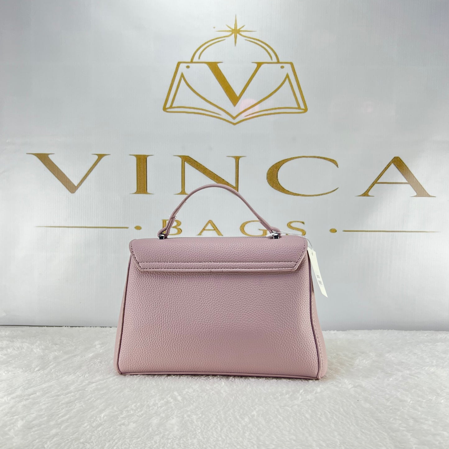 Vinca Pink Crossbody Luxury Handbag | Elegant Women Shoulder Bag