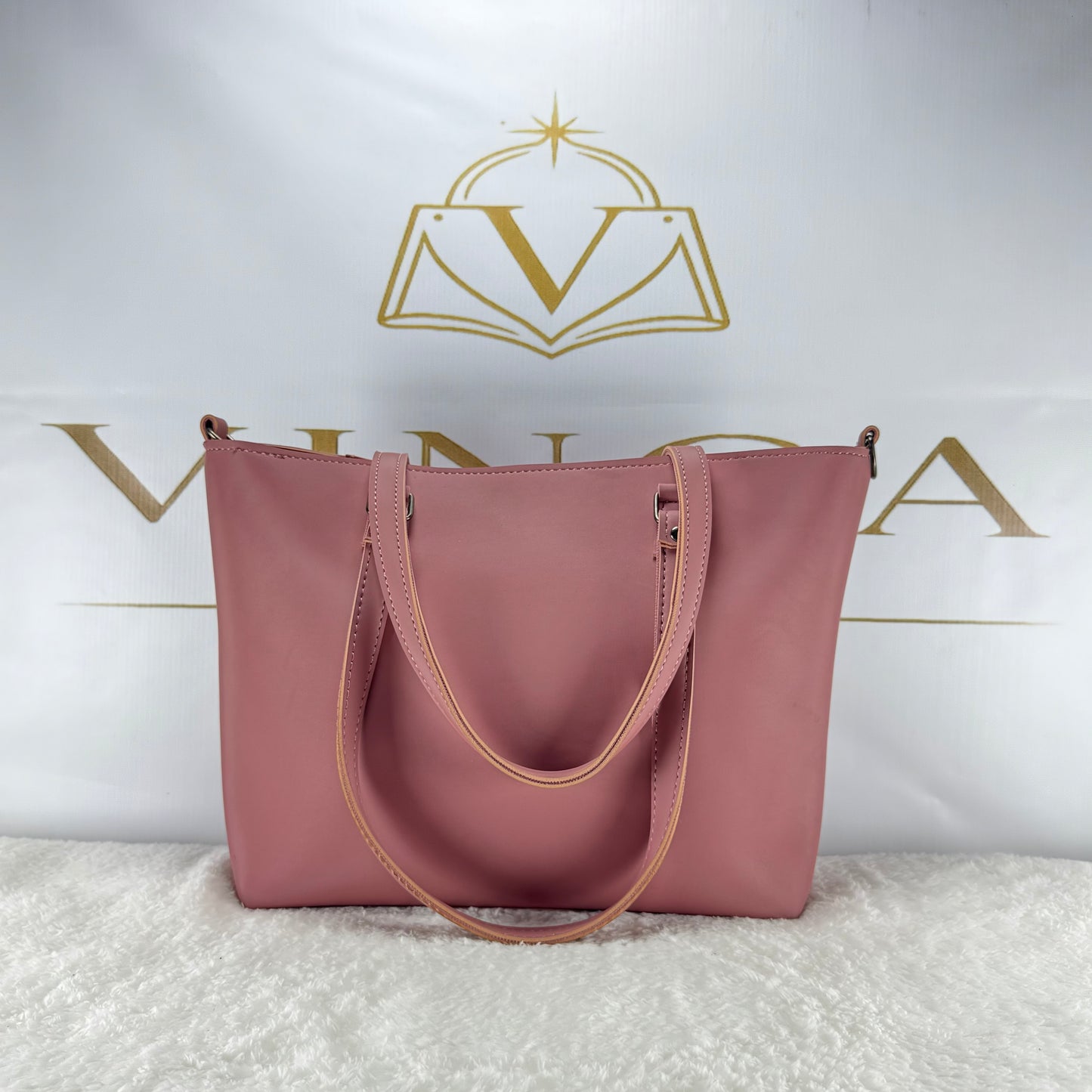 Elegant Women Tote Bag | Premium Office & Everyday Shoulder Handbag by Vinca