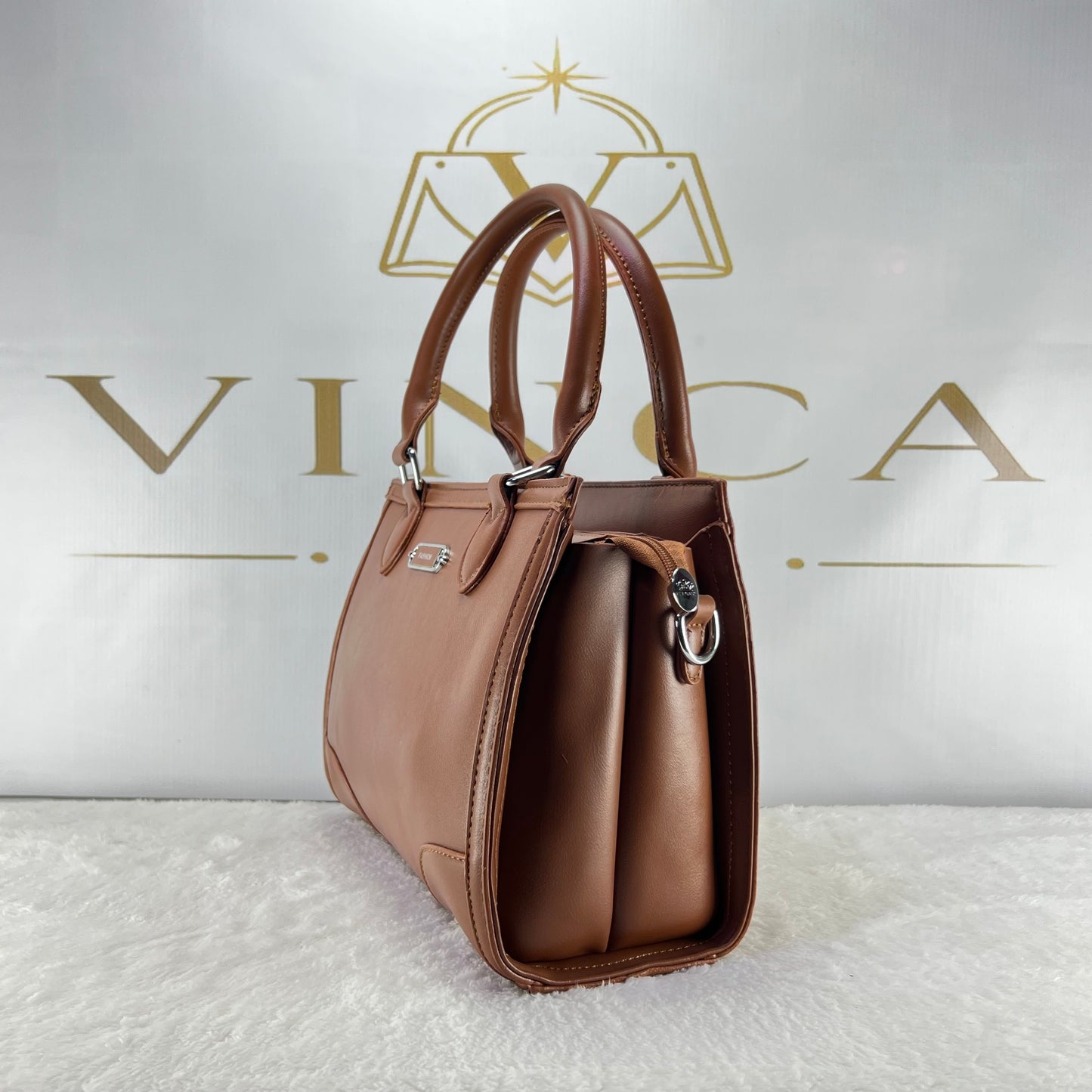 Vinca Classic Elegant Tote Bag | Premium Leather Handbag for Women