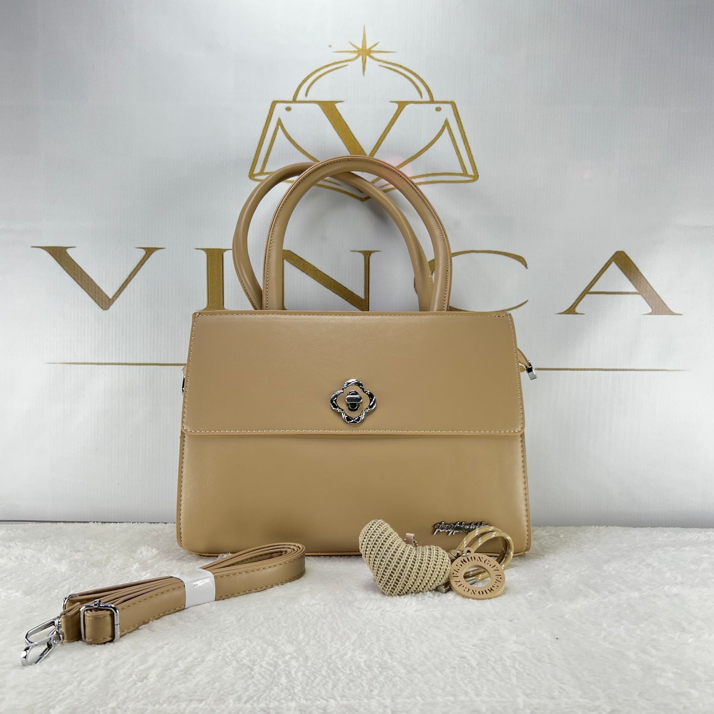 Vinca Elegant Classic Tote Handbag | Luxury Ladies Bag Pakistan