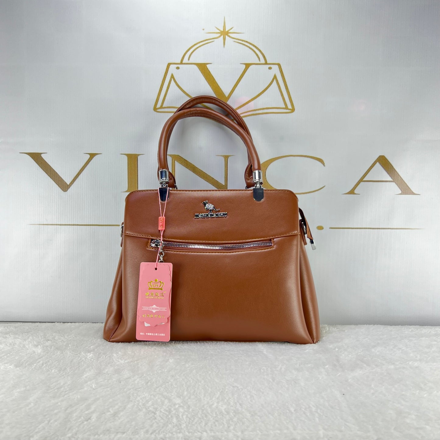 Vinca Grace Zip Tote Bag | Luxury Ladies Handbags Pakistan