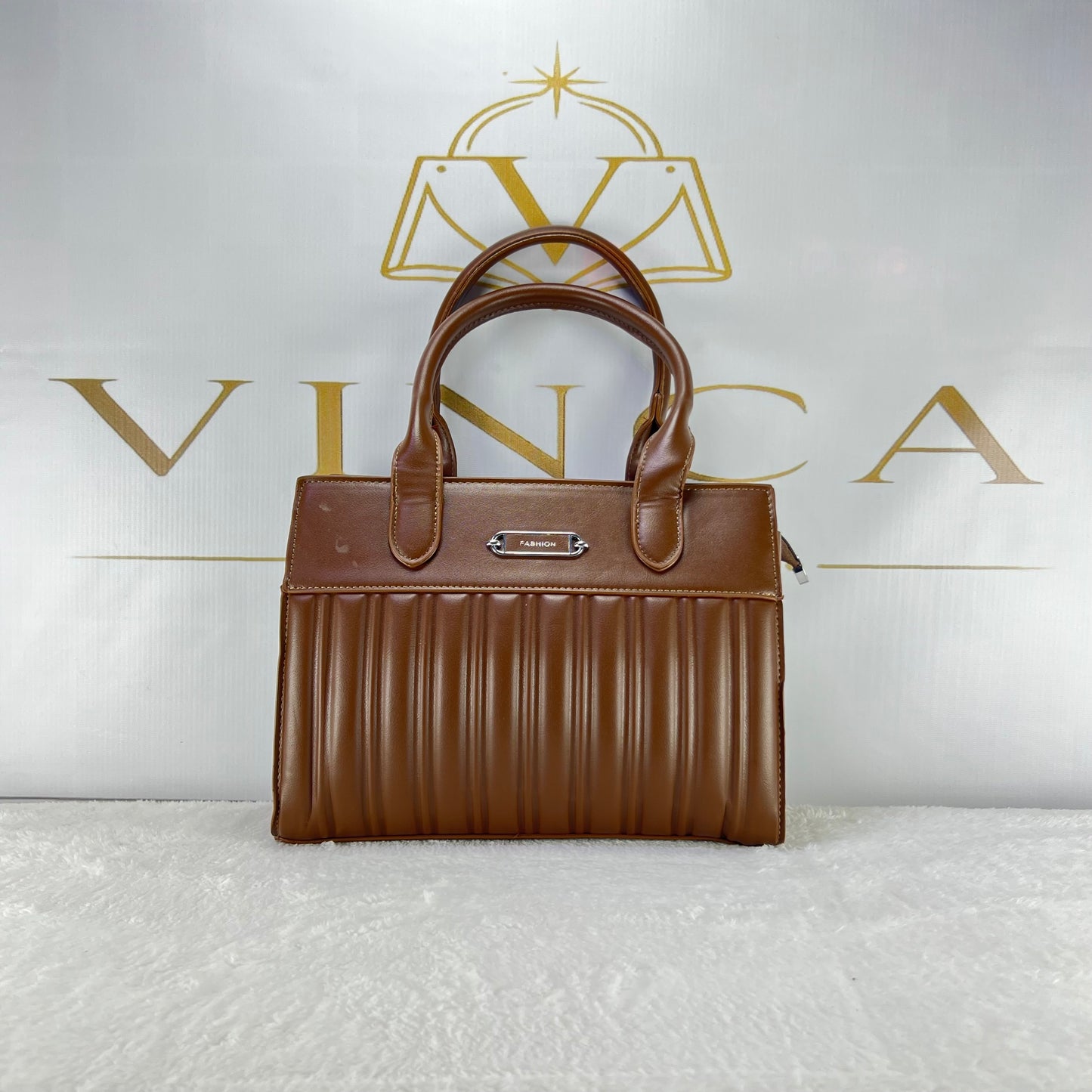 Vinca Pleated Luxe Handbag | Premium Ladies Bags Pakistan