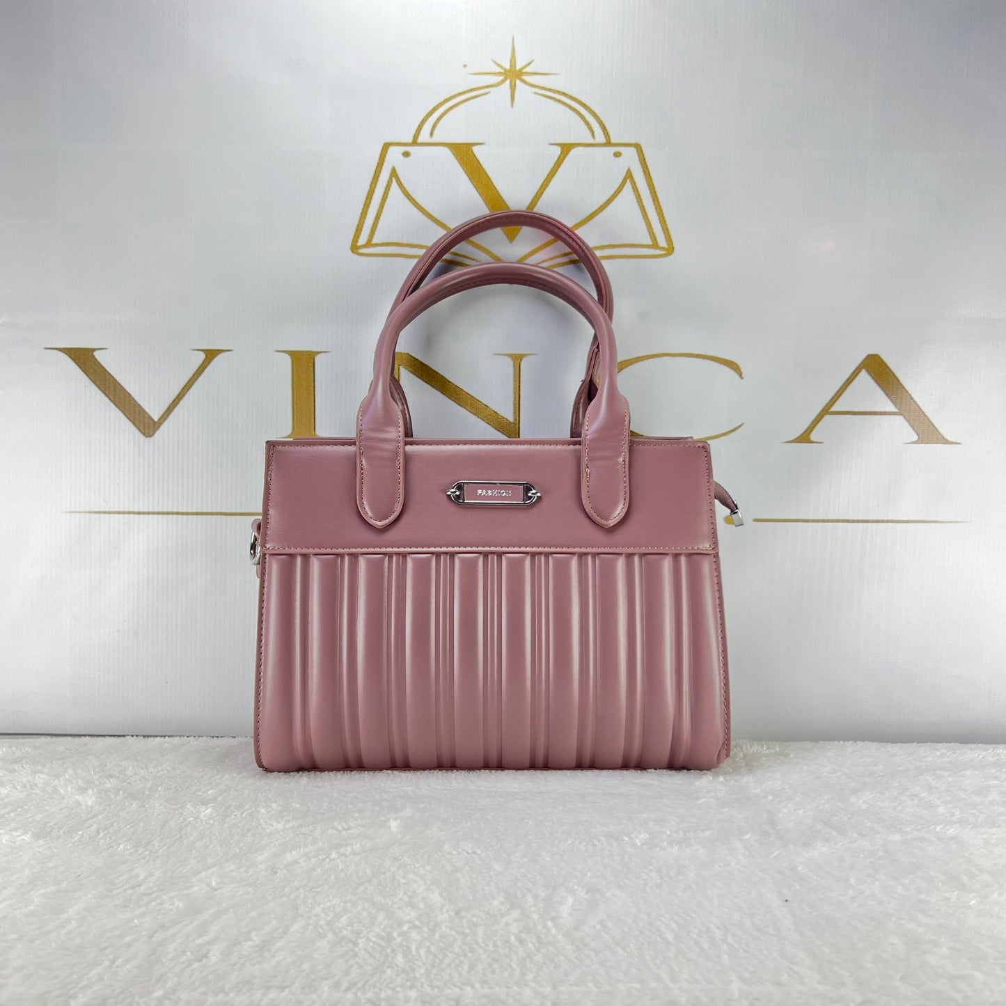 Vinca Pleated Luxe Handbag | Premium Ladies Bags Pakistan