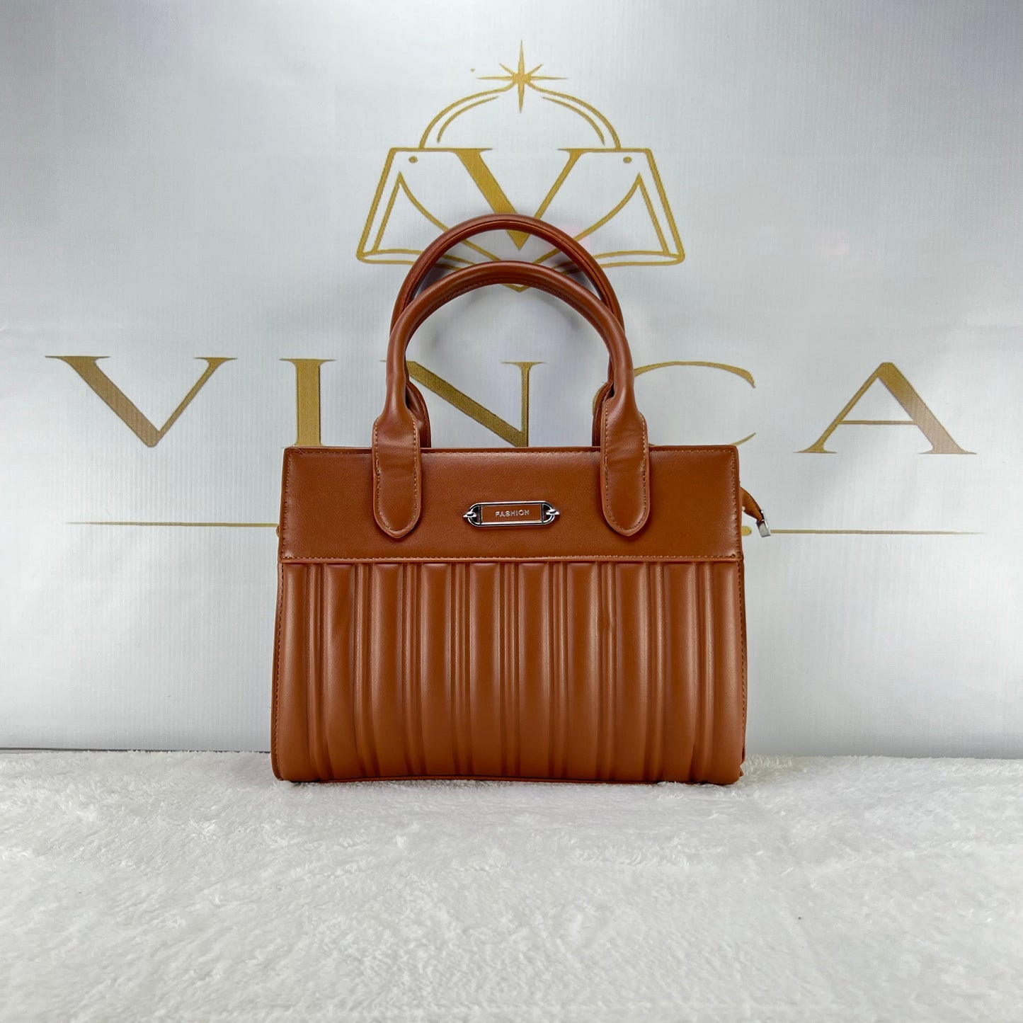 Vinca Pleated Luxe Handbag | Premium Ladies Bags Pakistan