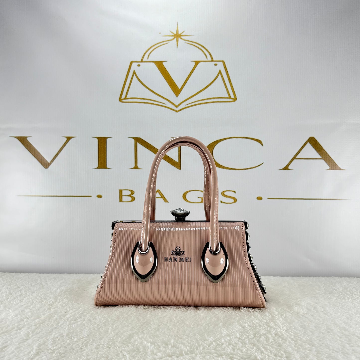 Vinca Elegant Structured Hand Bag | Premium Luxury Women’s Purse