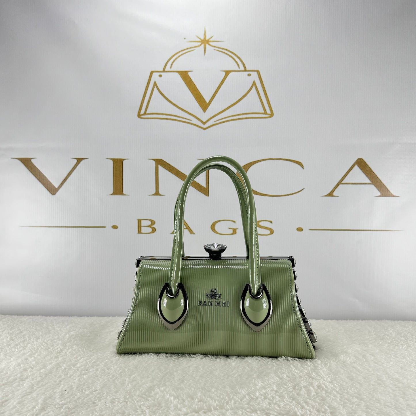 Vinca Elegant Structured Hand Bag | Premium Luxury Women’s Purse