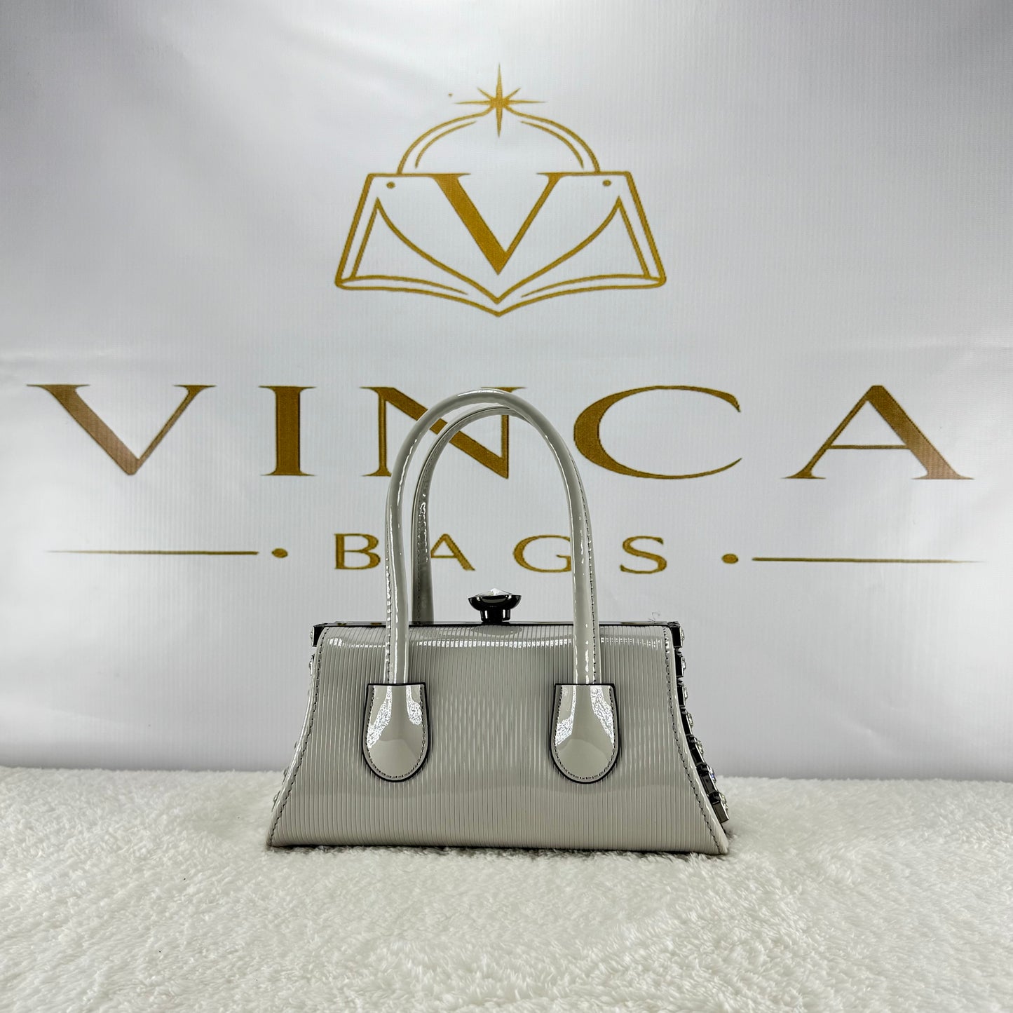 Vinca Elegant Structured Hand Bag | Premium Luxury Women’s Purse